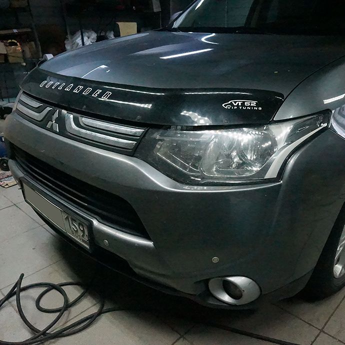 Mitsubishi Outlander - Покраска руля