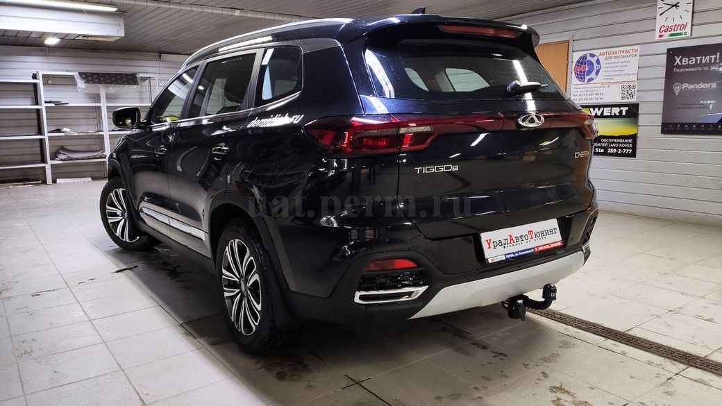 Установка StarLine A93 на Chery Tiggo8
