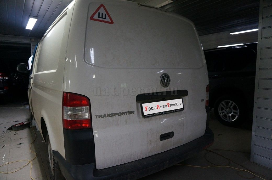 VW Transporter - установка автосигнализации StarLine A93