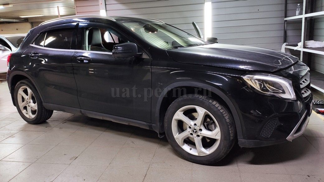 Установка автосигнализации StarLine S96 (v.2) на Mercedes GLA 250
