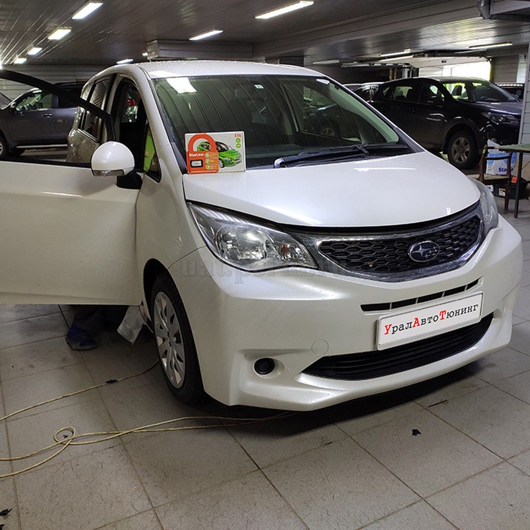 Установка автосигнализации StarLine E96 на Subaru Trezia