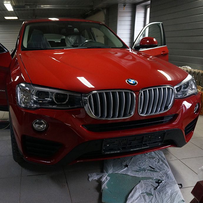 BMW X4 - Установка автосигнализации Pandora DXL-4910