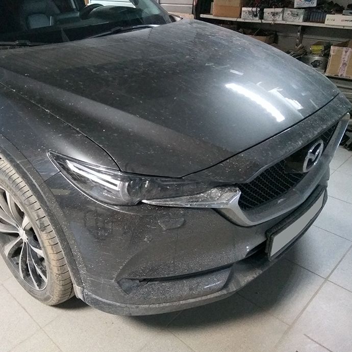 Mazda CX-5 - Установка фаркопа