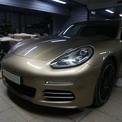 Установка автосигнализации Pandect X-1800BT на Porsche Panamera