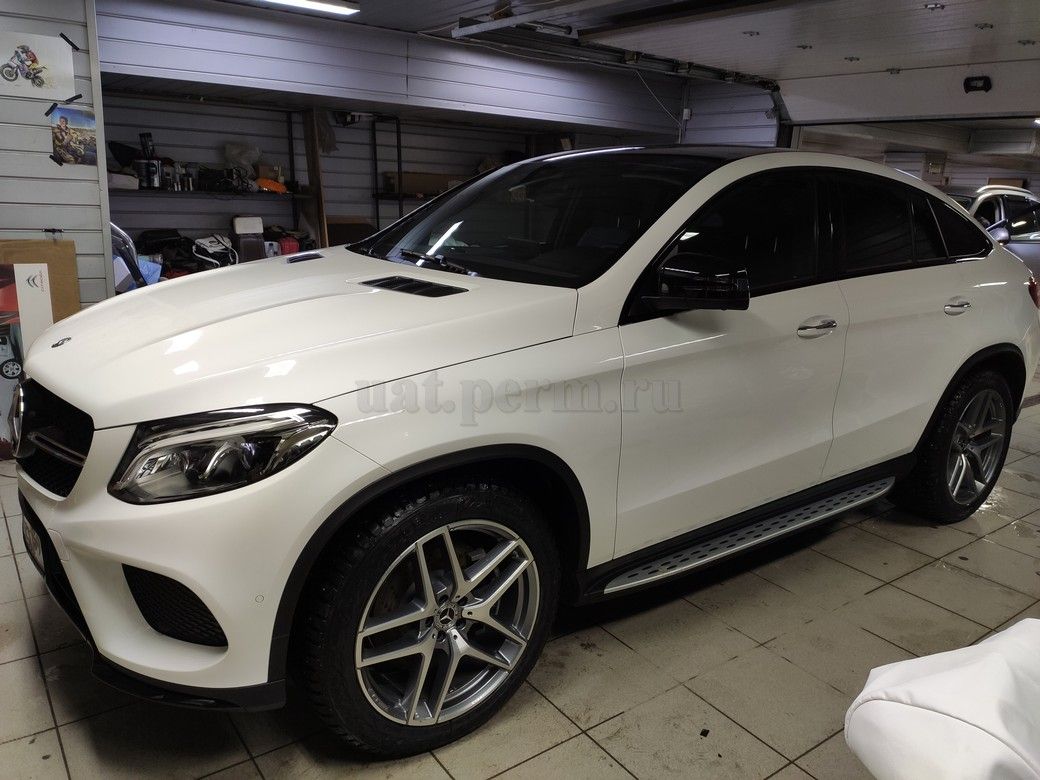 Mercedes GLE 400 - установка автосигнализации StarLine S96