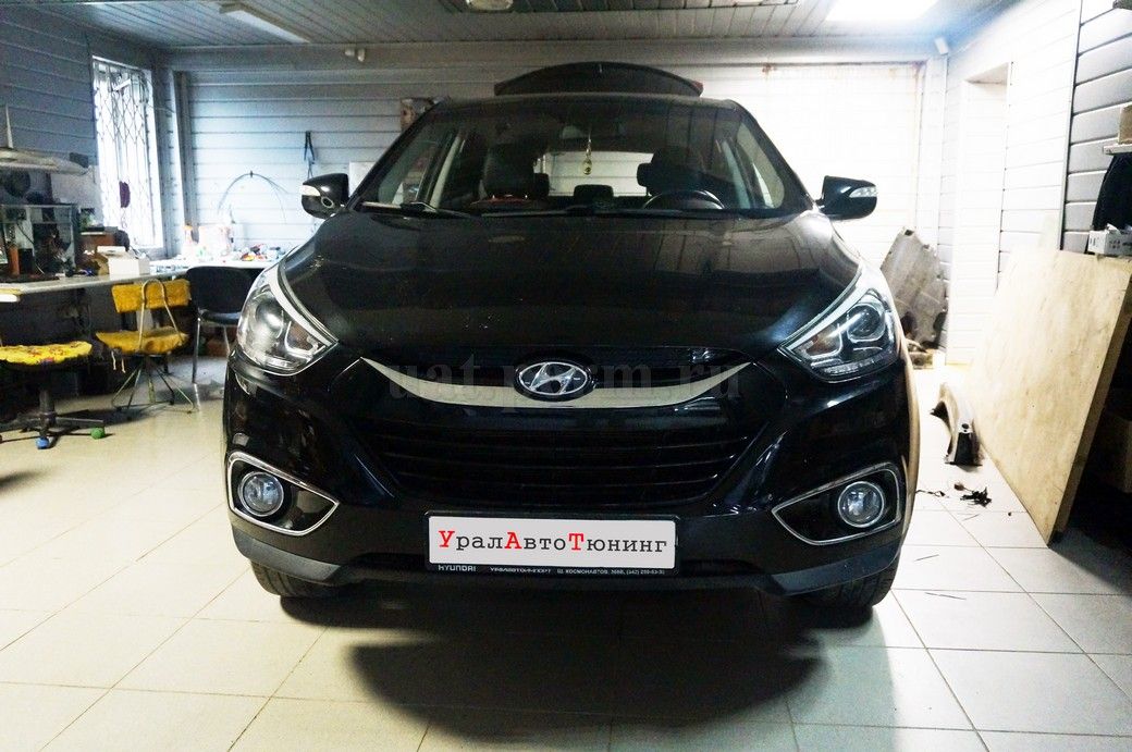 Hyundai ix35 - установка фаркопа