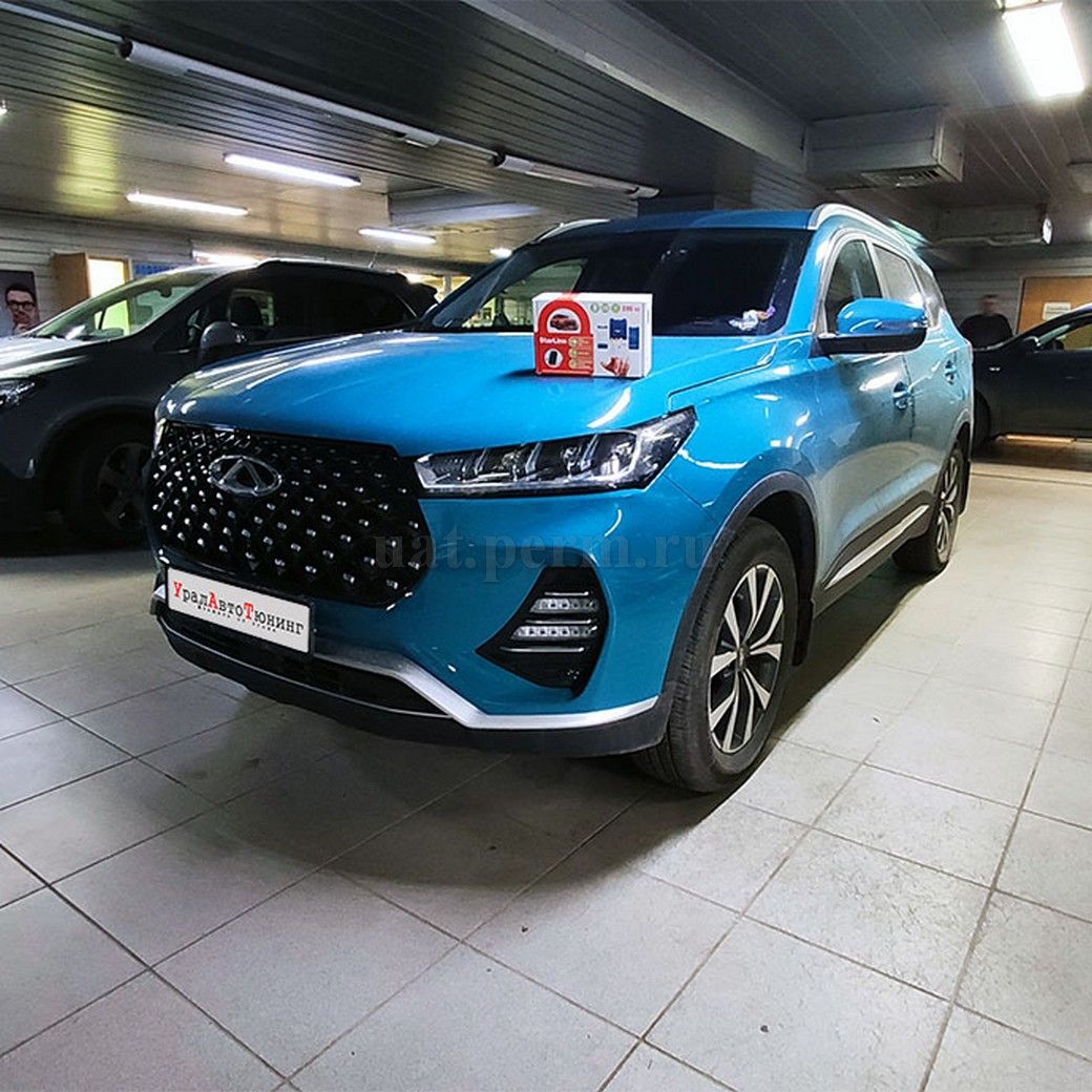 Установка автосигнализации StarLine S96 (v.2) на Chery Tiggo 7 Pro