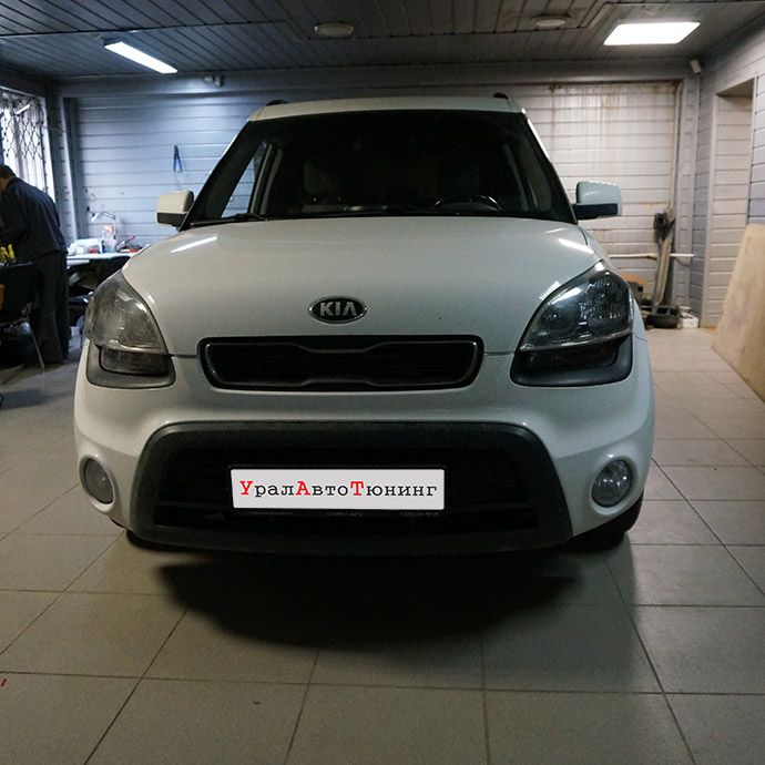 Установка фаркопа KIA Soul