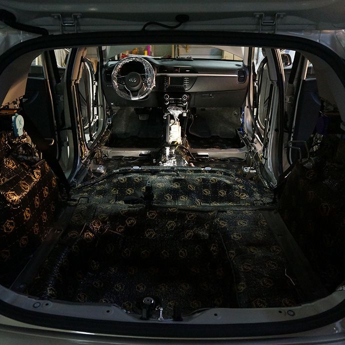 KIA RIO X-Line - Шумоизоляция