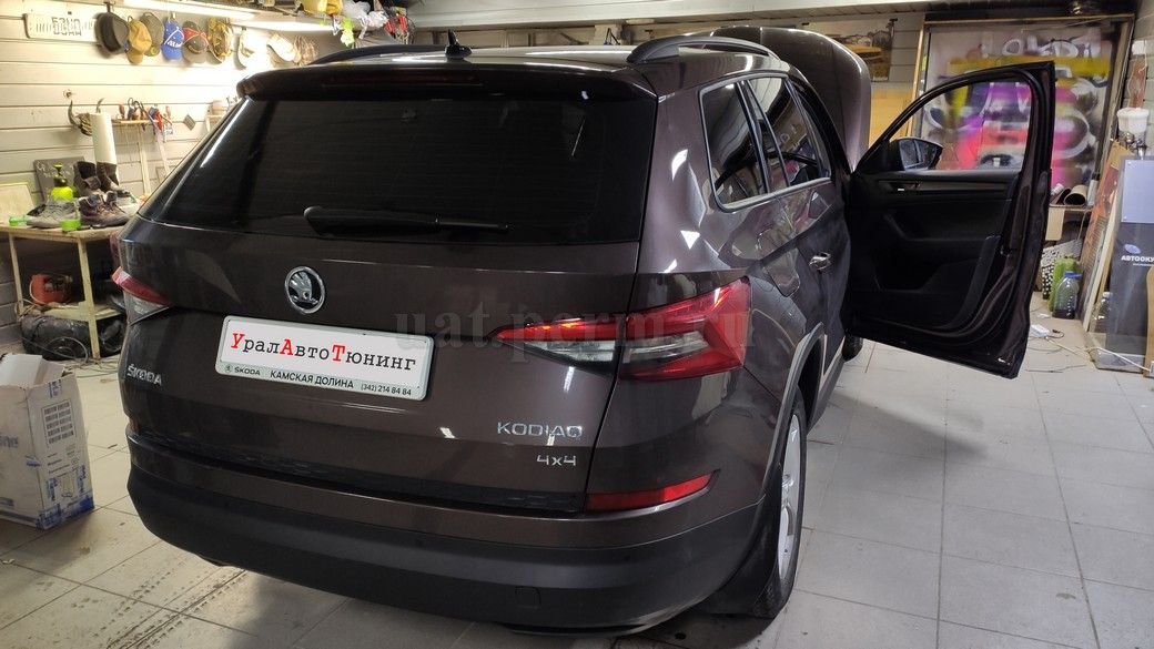 Skoda Kodiaq - установка автосигнализации StarLine S96