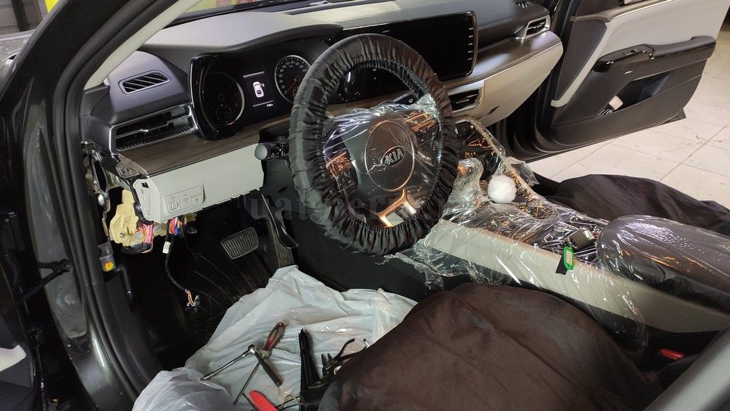KIA K5 - установка автосигнализации StarLine S96