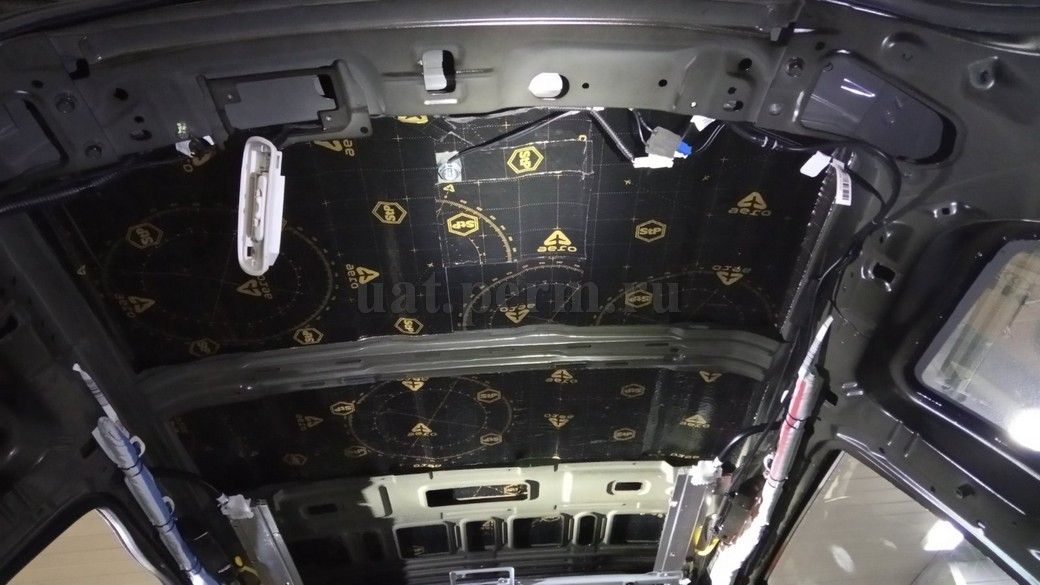 HAVAL H6 - шумоизоляция потолка