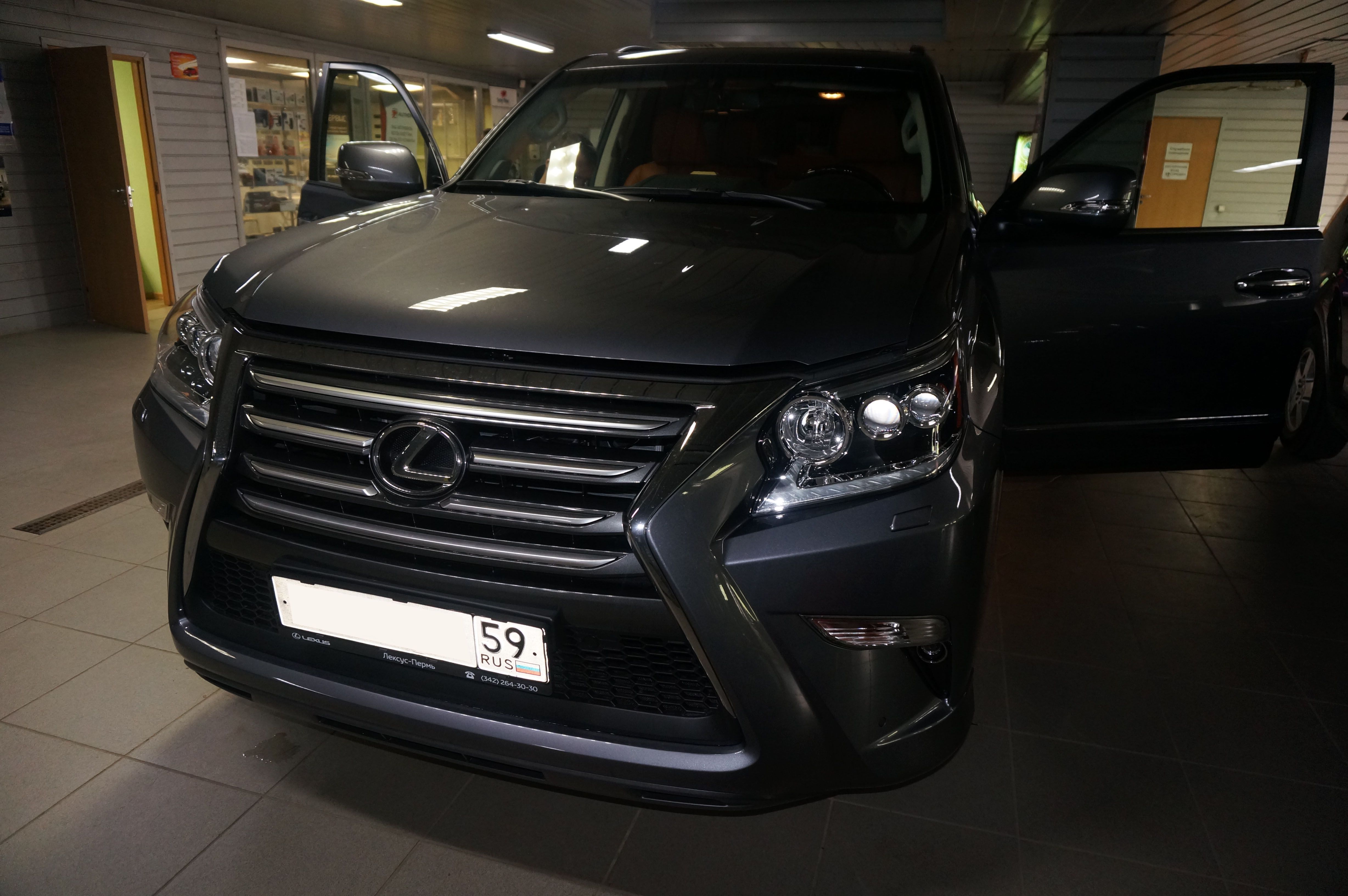 Lexus GX460 - Установка охранного комплекса