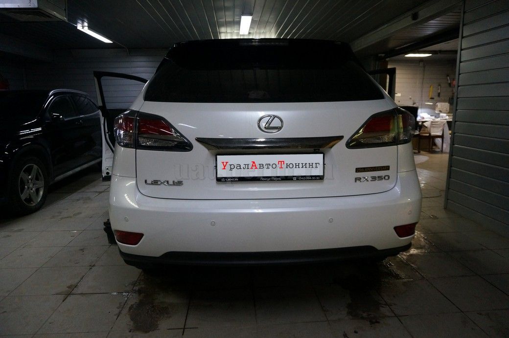 Lexus RX350 - Установка автосигнализации Pandora DX 90B
