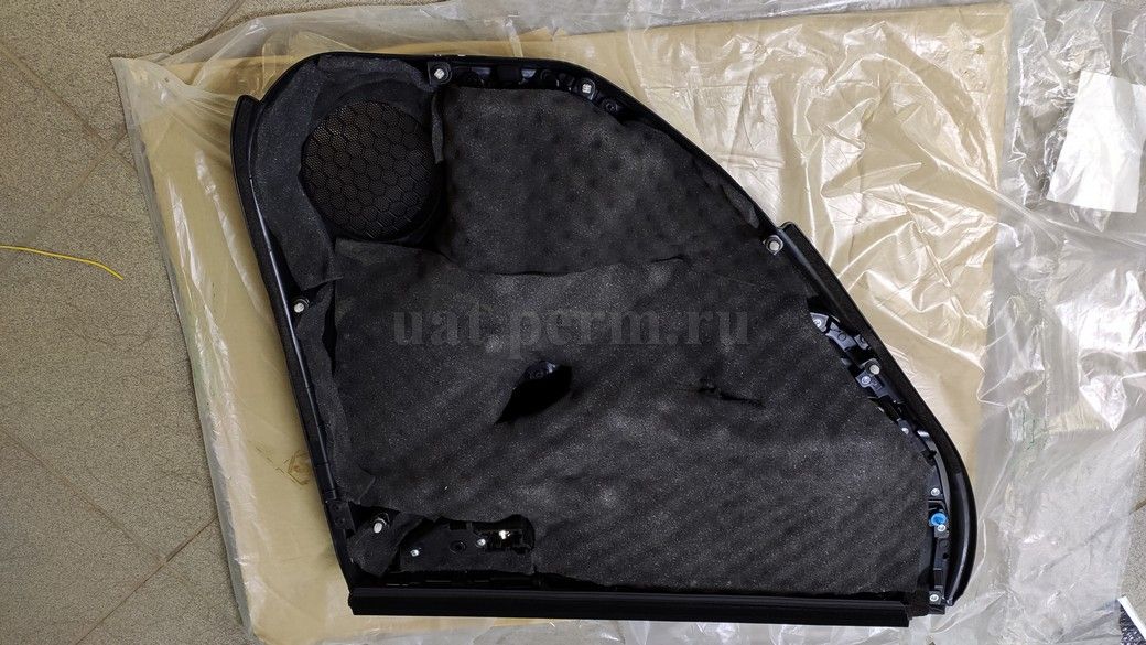 Subaru Forester - шумоизоляция дверей