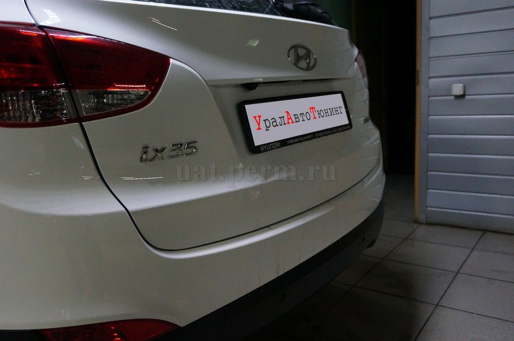 Установка охранного комплекса на Hyundai ix35