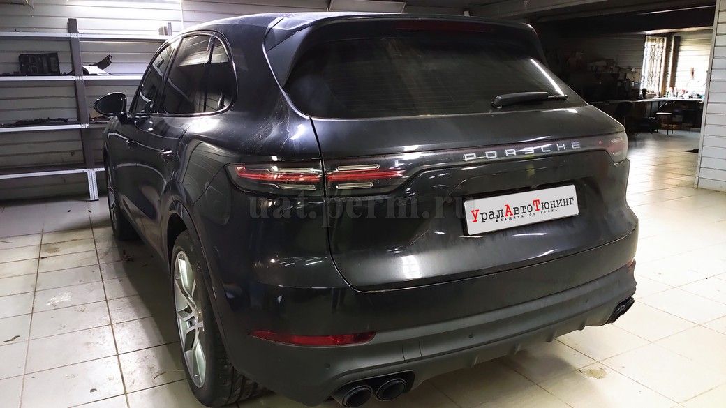 Porsche Cayenne - установка автосигнализации StarLine S96