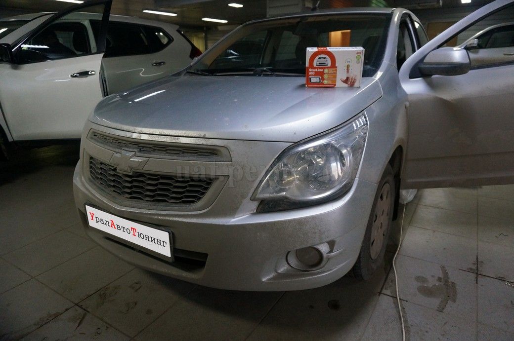 Chevrolet Cobalt - установка автосигнализации StarLine A93