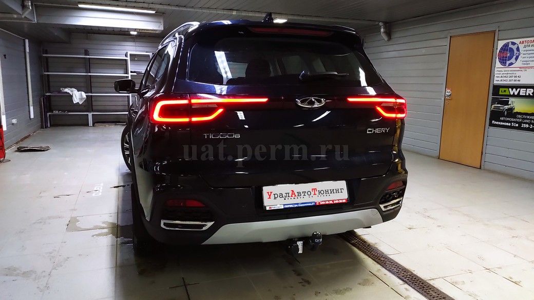 Установка StarLine A93 на Chery Tiggo8