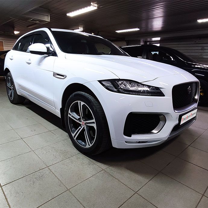 Установка автосигнализации Pandect X-1800L на Jaguar F-Pace