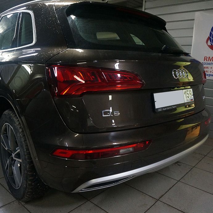 Audi Q5 - установка автосигнализации StarLine A93