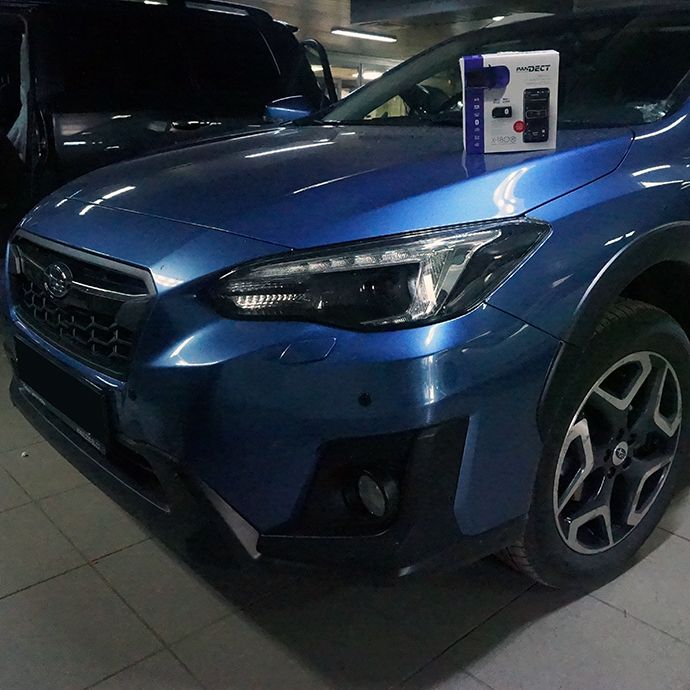 Subaru XV - Установка автосигнализации Pandect X-1800BT