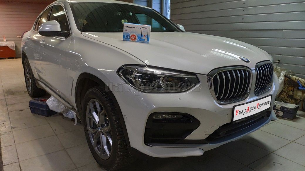 BMW X4 - Установка автосигнализации Pandora DX-4GL