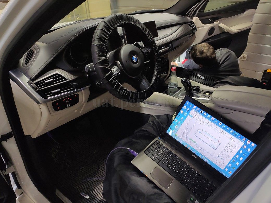 BMW X6 - Установка автосигнализации Pandora DXL 4710