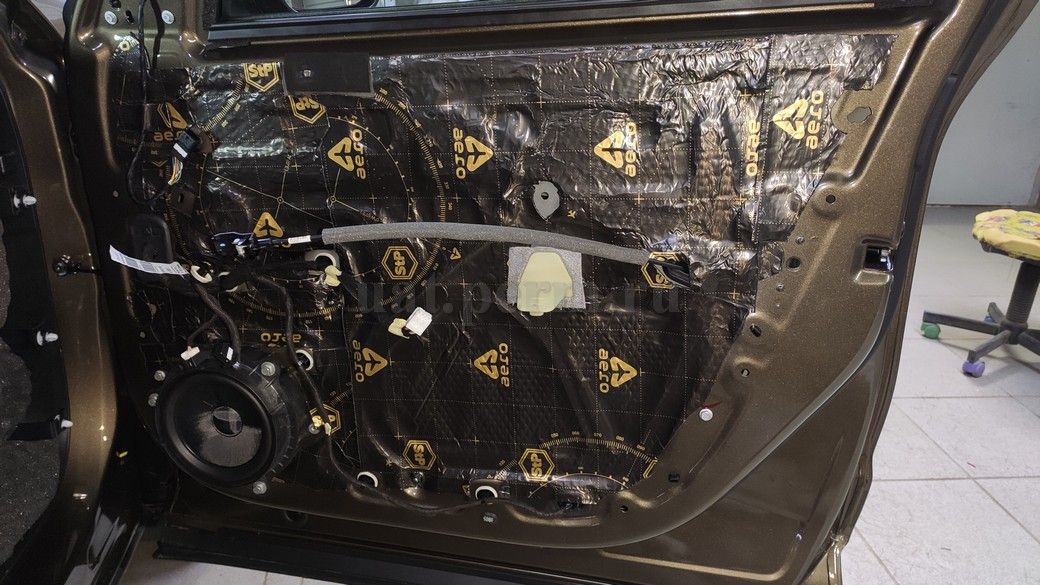 Шумоизоляция дверей Renault Arkana