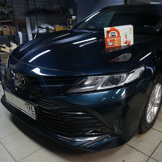 Toyota Camry - Установка автосигнализации StarLine A93