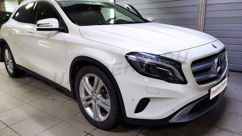 Установка автосигнализации StarLine S96 (v.2) на Mercedes GLA 25