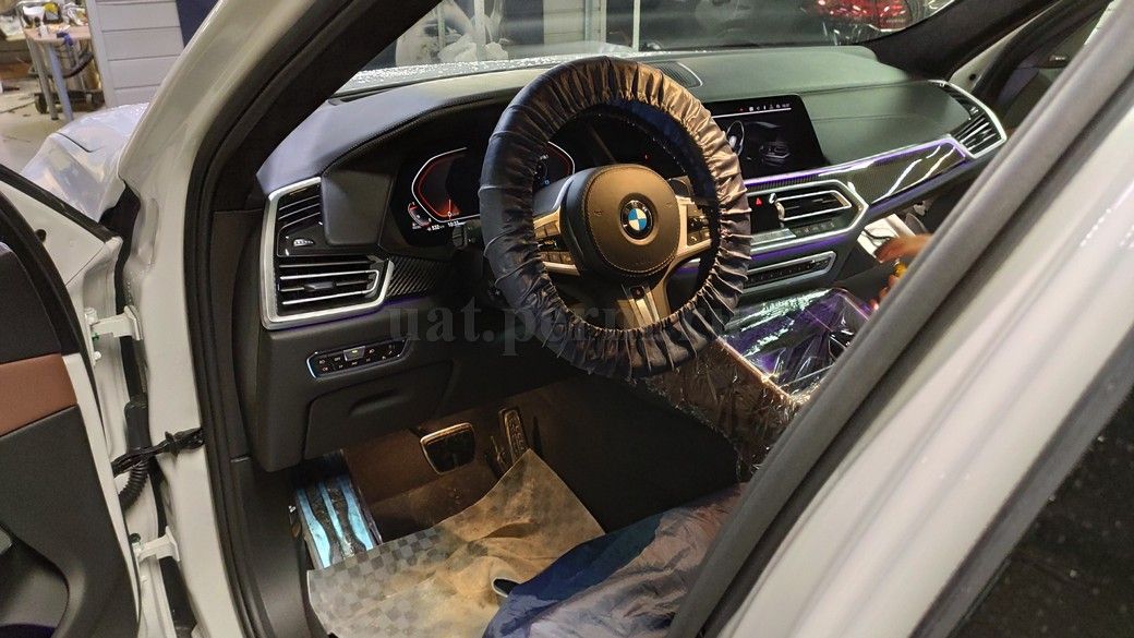 Установка автосигнализации Pandect X-1800L на BMW X6 (G06)
