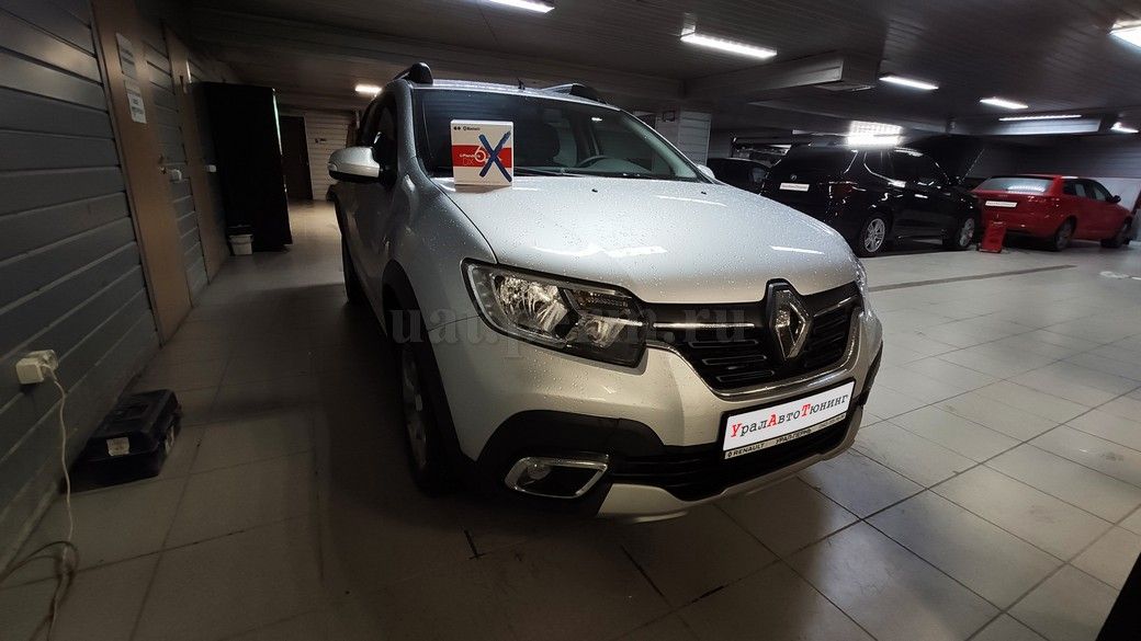 Renault Sandero - Установка автосигнализации Pandora DX-6X