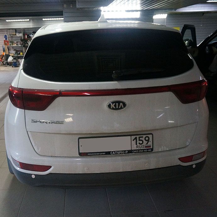 KIA Sportage - Установка автосигнализации StarLine A93