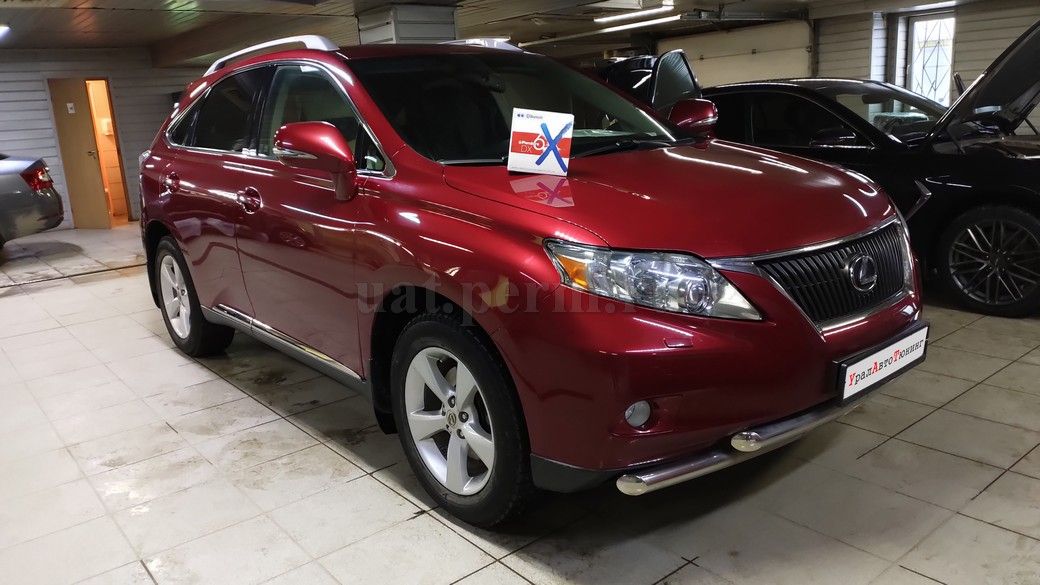 Lexus RX 270 - Установка автосигнализации Pandora DX-6X