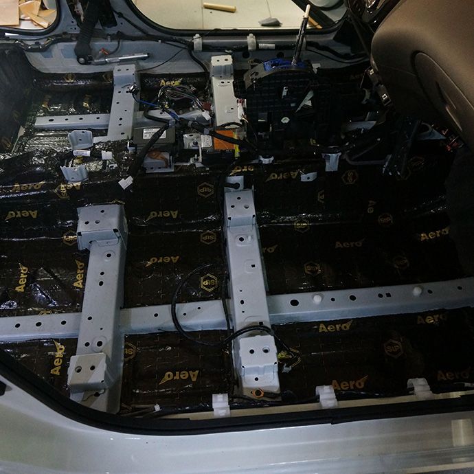 Nissan Qashqai - шумоизоляция