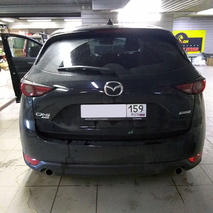 Mazda CX-5 - Установка автосигнализации Pandora DXL-4910