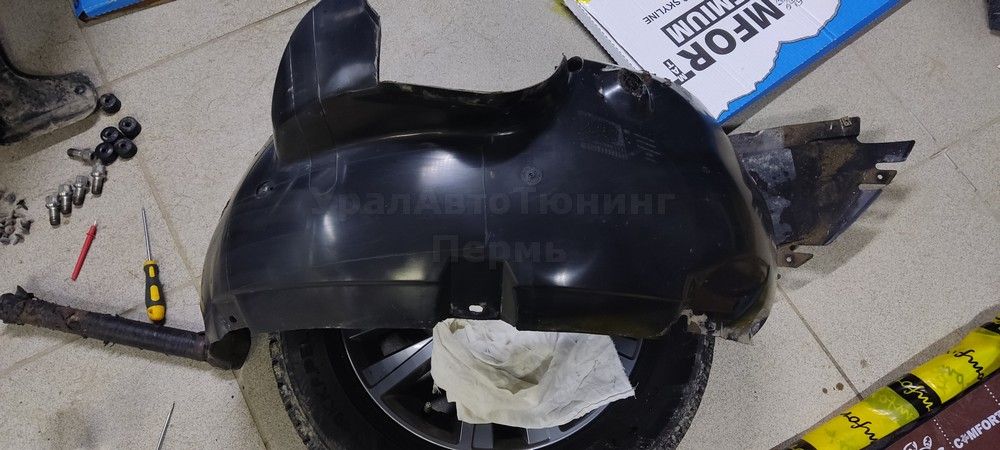 Шумоизоляция багажника VW Polo