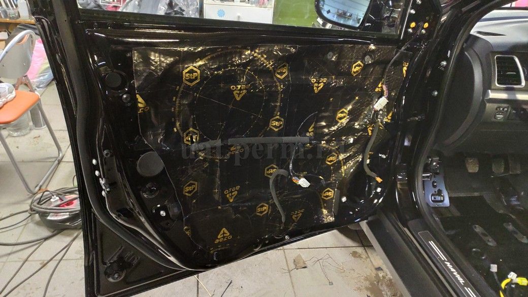 HAVAL H6 - шумоизоляция дверей