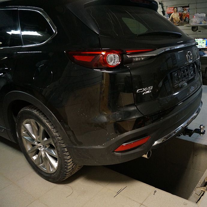 Mazda CX-9 - установка фаркопа