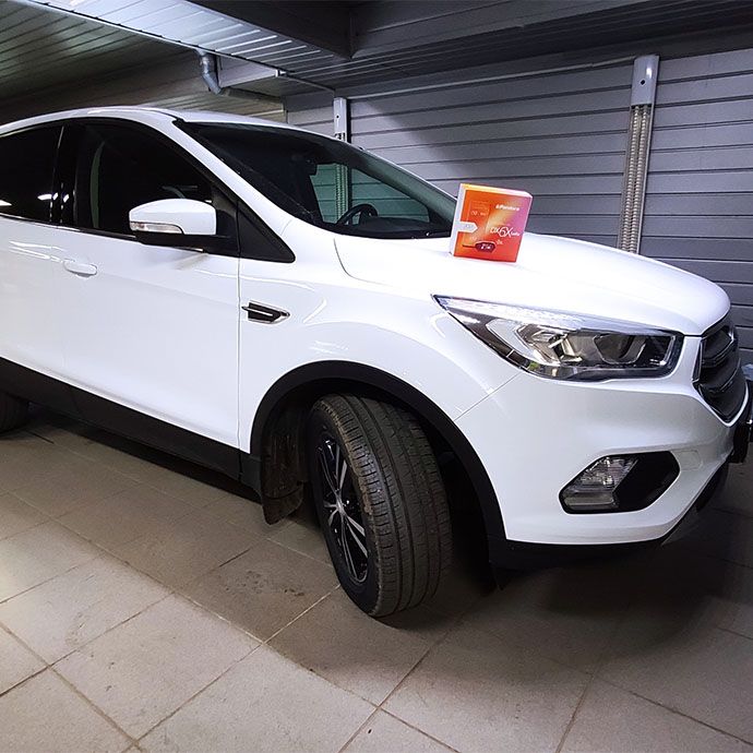 Установка автосигнализации Pandora Dx-6X LoRa на Ford Kuga