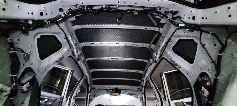 Шумоизоляция крыши Nissan X-Trail (T32)