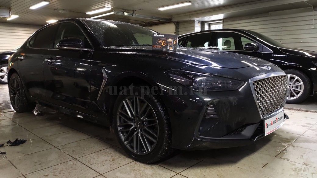 Genesis G70 - Установка автосигнализации Pandora DXL 4710