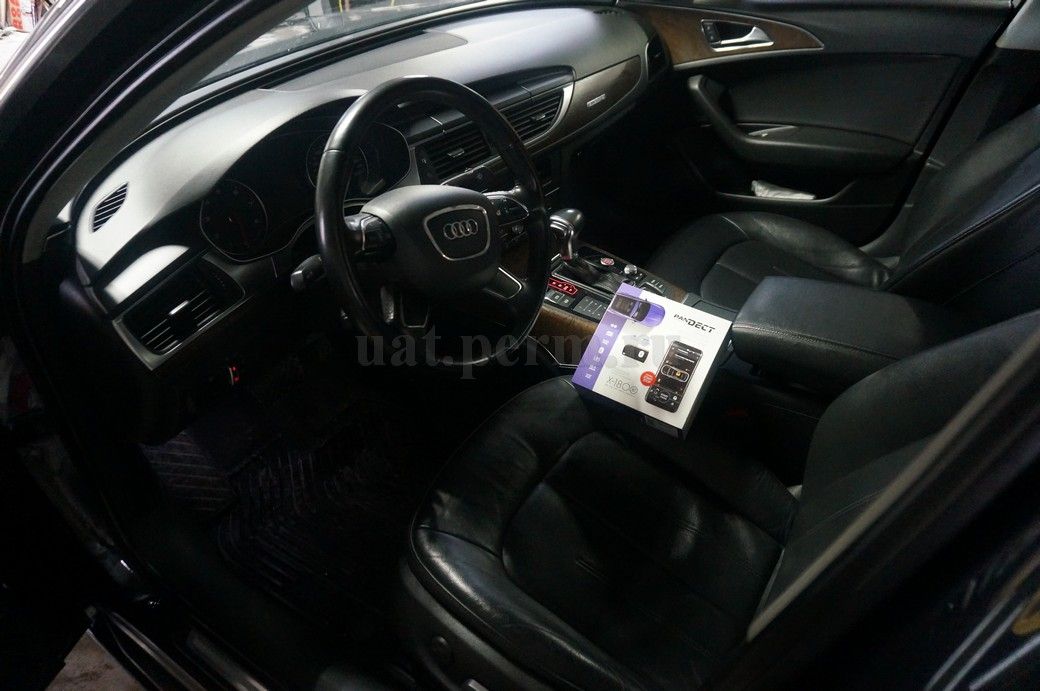 Установка автосигнализации Pandect X-1800BT на Audi A6