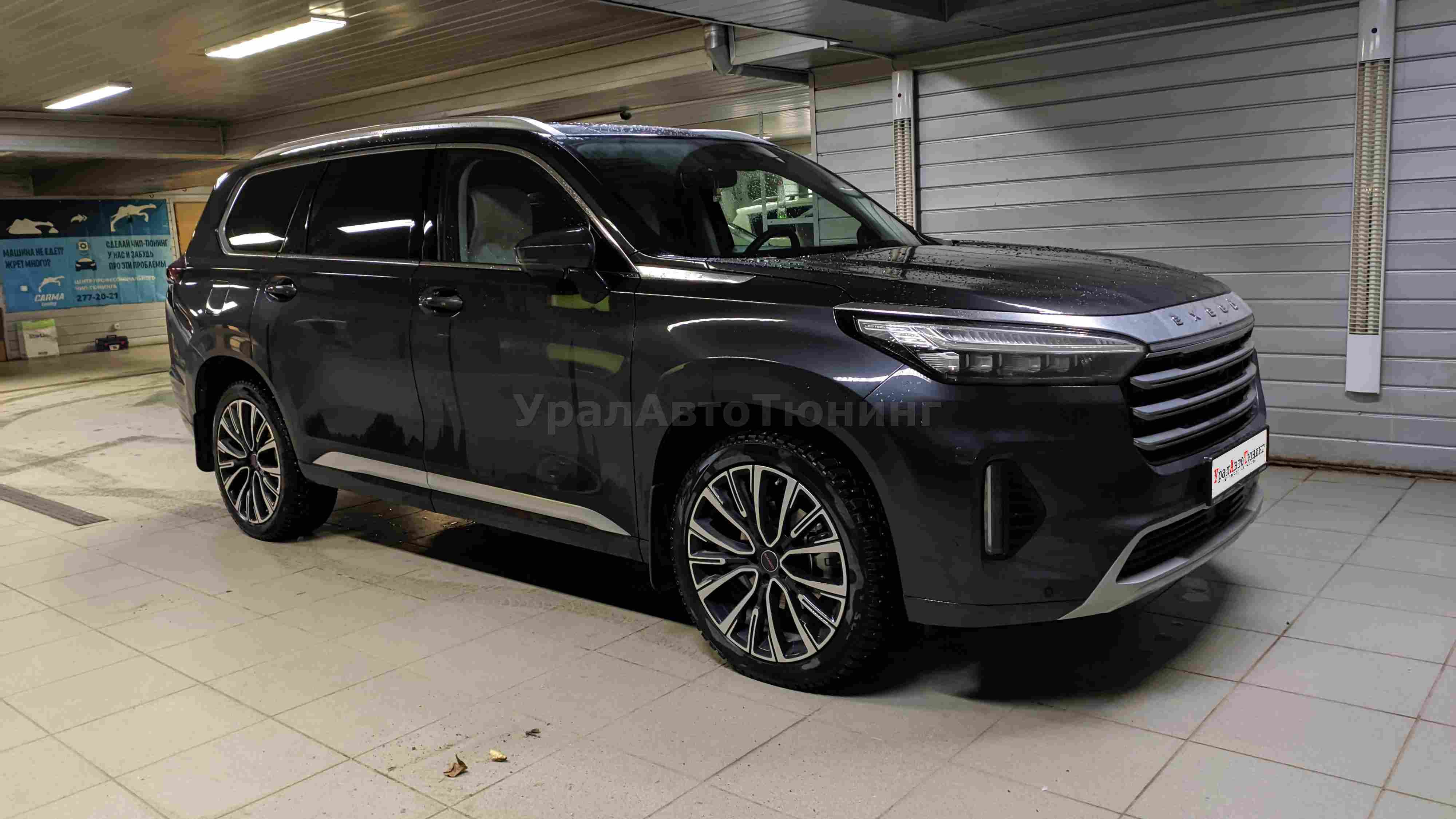 Шумоизоляция дверей и капота Exeed VX