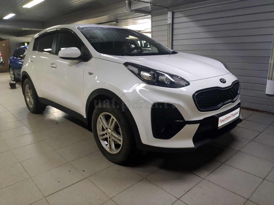 KIA Sportage - установка подогрева сидений