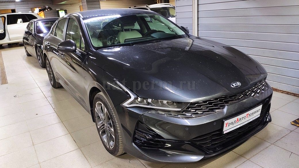 KIA K5 - установка автосигнализации StarLine S96