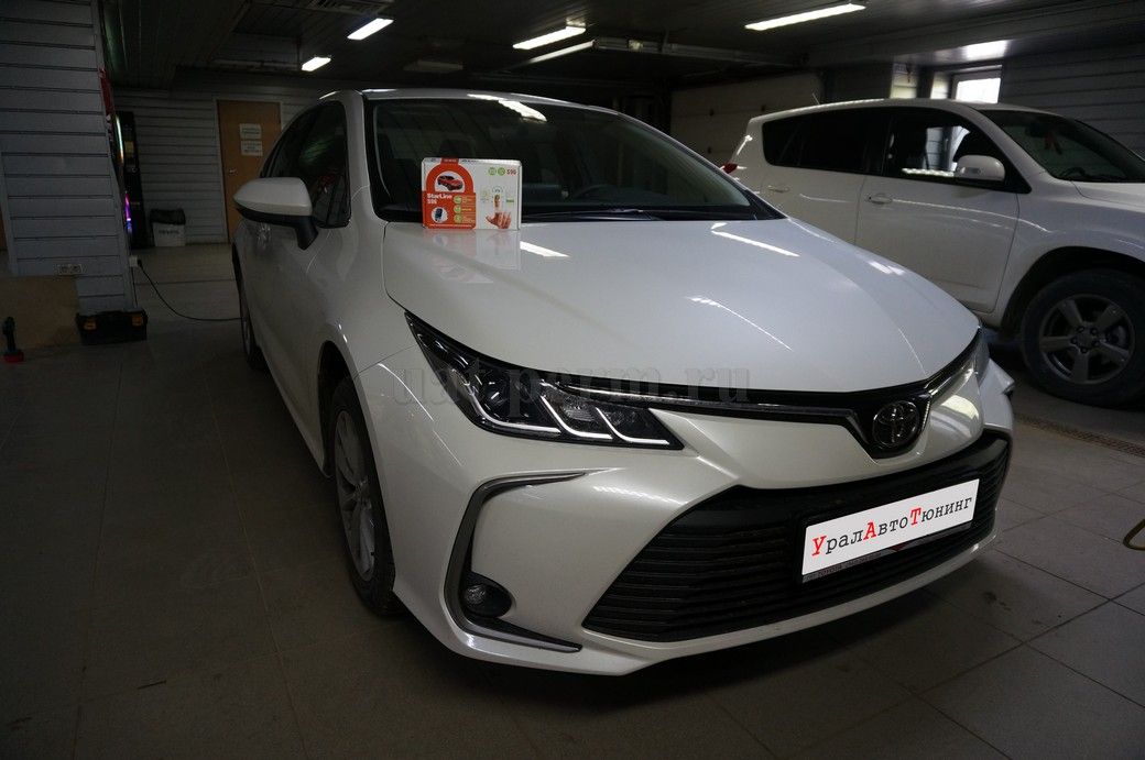 Toyota Corolla - установка автосигнализации StarLine S96