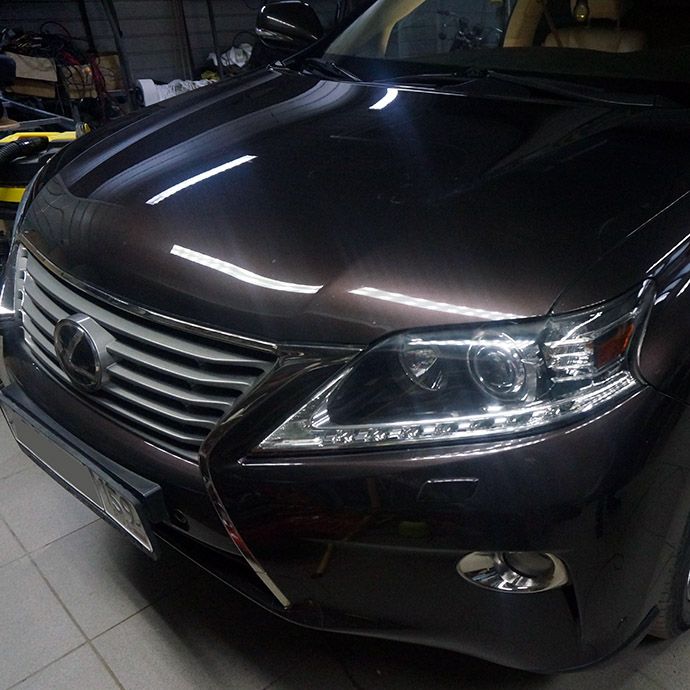 Lexus Rx350 - Ремонт кожи