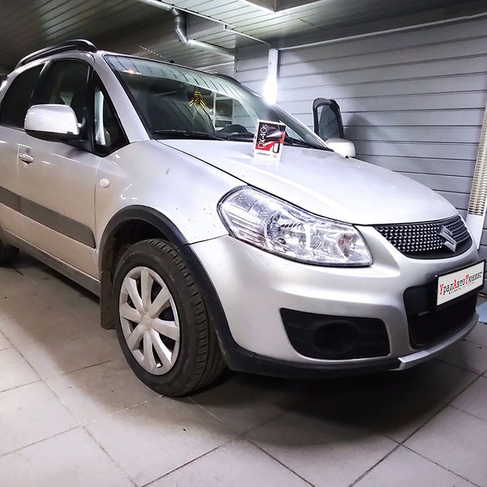 Установка автосигнализации Pandora DX-40S на Suzuki SX4